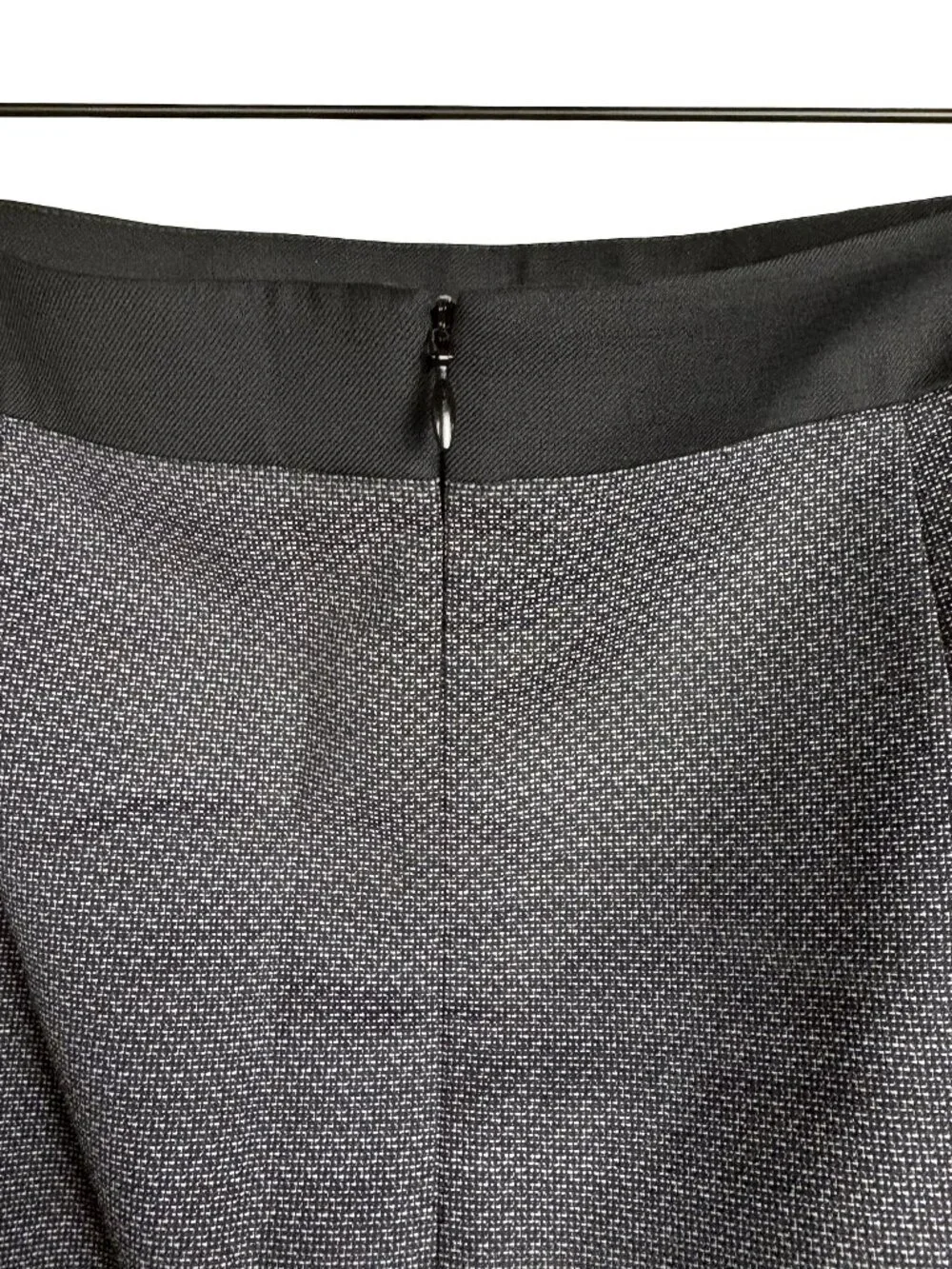 BOSS Hugo Boss Wool Blend Tailored Pencil Skirt Women Gray Office Formal US 8